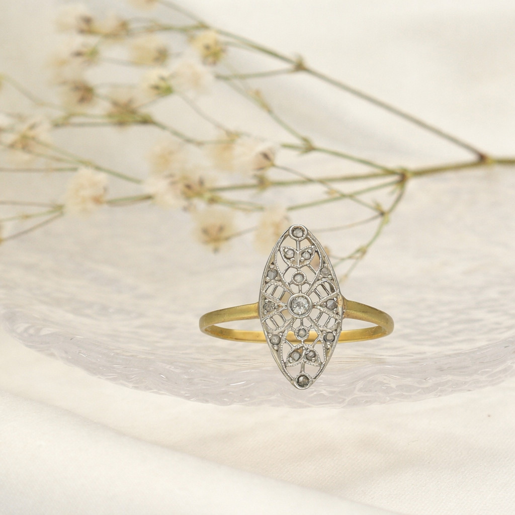 Anillo Lanzadera Vintage