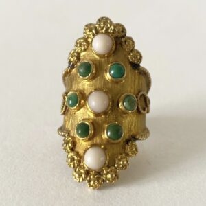 Anillo Contemporáneo Oro